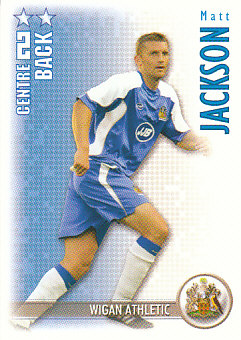 Matt Jackson Wigan Athletic 2006/07 Shoot Out #348